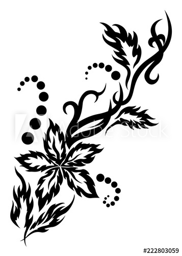 Tribal Flower Vector At Vectorified Com Collection Of Tribal Flower   Tribal Flower Vector 5 