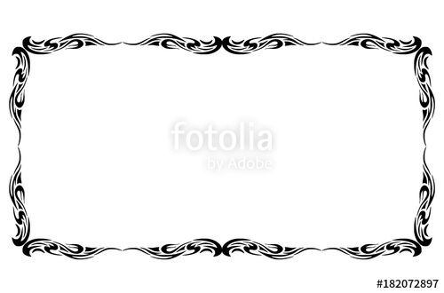 500x330 Tribal Frame Stock Image And Royalty Free Vector On Fotolia
