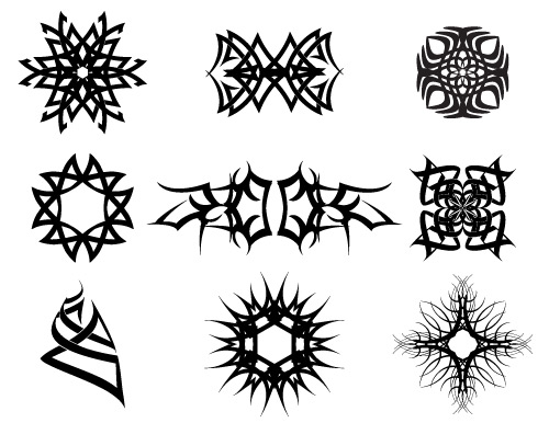 500x386 Free Tribal Art Graphics In Vector