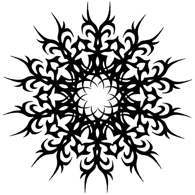 660x660 Tribal Graphics Free Vector