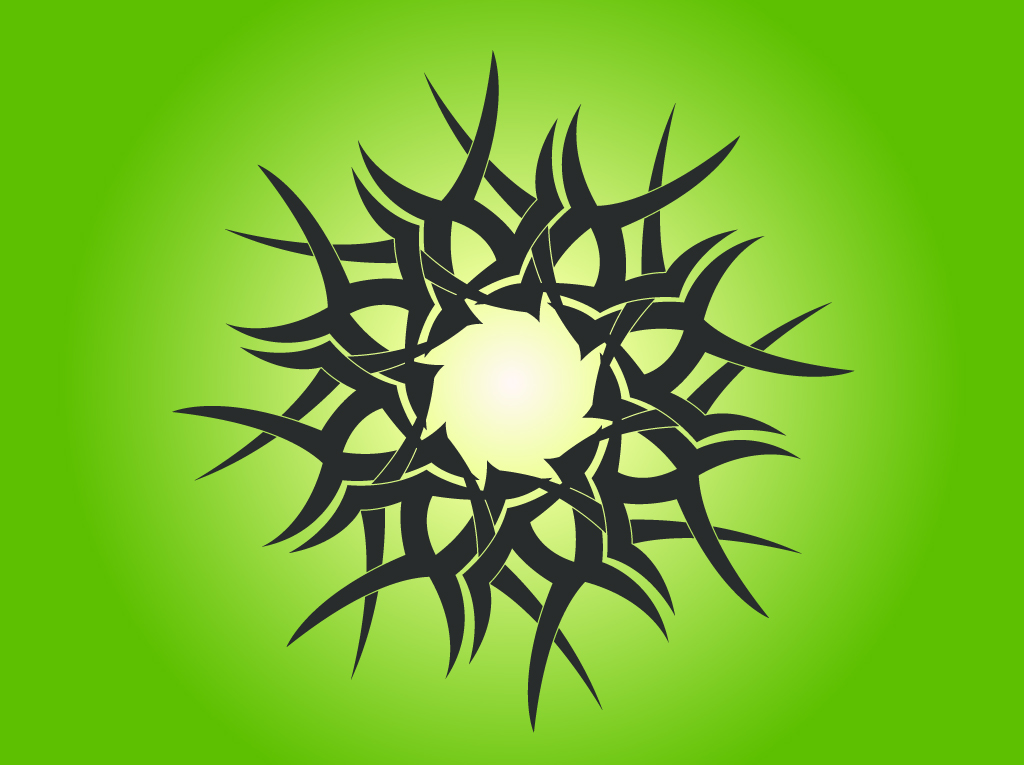 1024x765 Tribal Thorn Graphics Vector Art Graphics