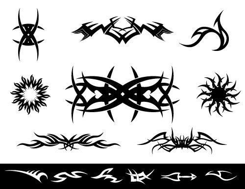 500x386 Download Free Tribal Art Vector Graphics