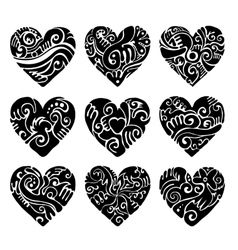 238x250 Tribal Hearts Vector Tribal Heart, Heart Tattoo