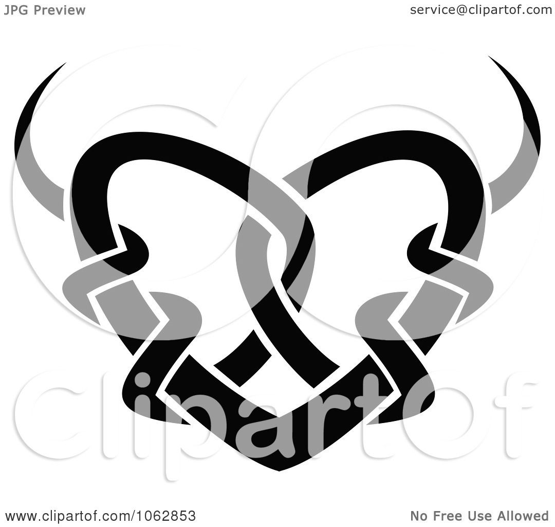 1080x1024 Clipart Tribal Heart Black And White