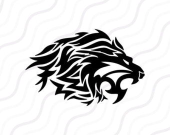 Tribal Lion Silhouette 340x270 Tribal Lion Silhouette