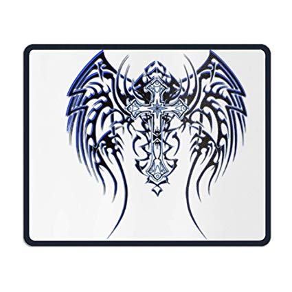 425x425 Computer Tribal Logo Vector Mouse Pad