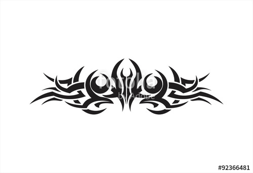 500x342 Tribal Logo Vector Stock Image And Royalty Free Vector