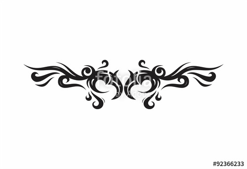 500x342 Tribal Swirl Logo Vector Stock Image And Royalty Free Vector