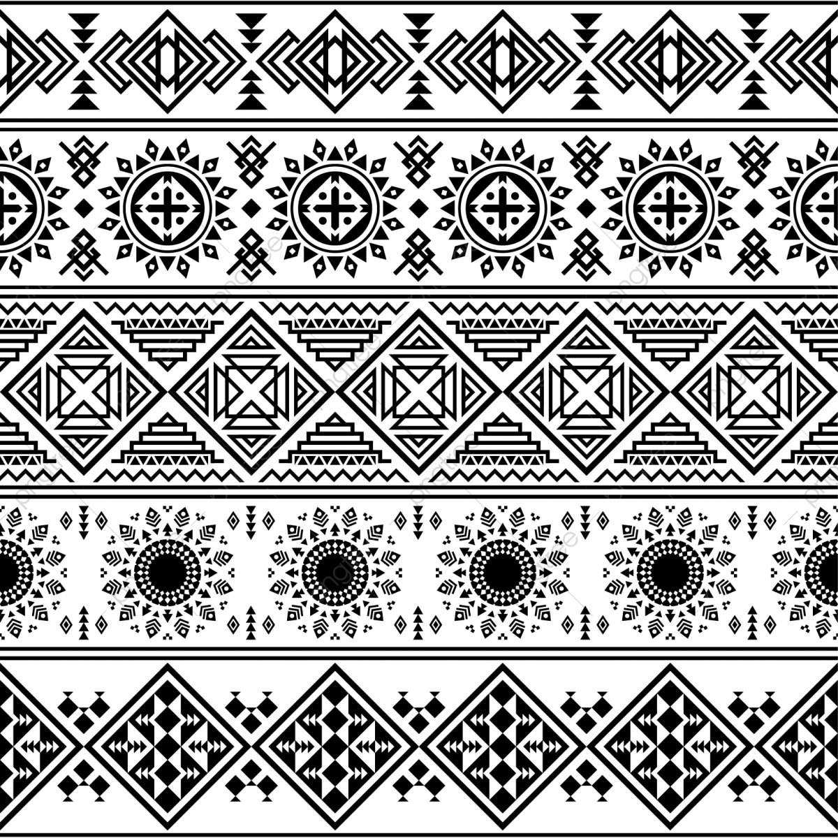 1200x1200 Tribal Geometric Ethnic Tribal Pattern, Abstract, American, Aztec