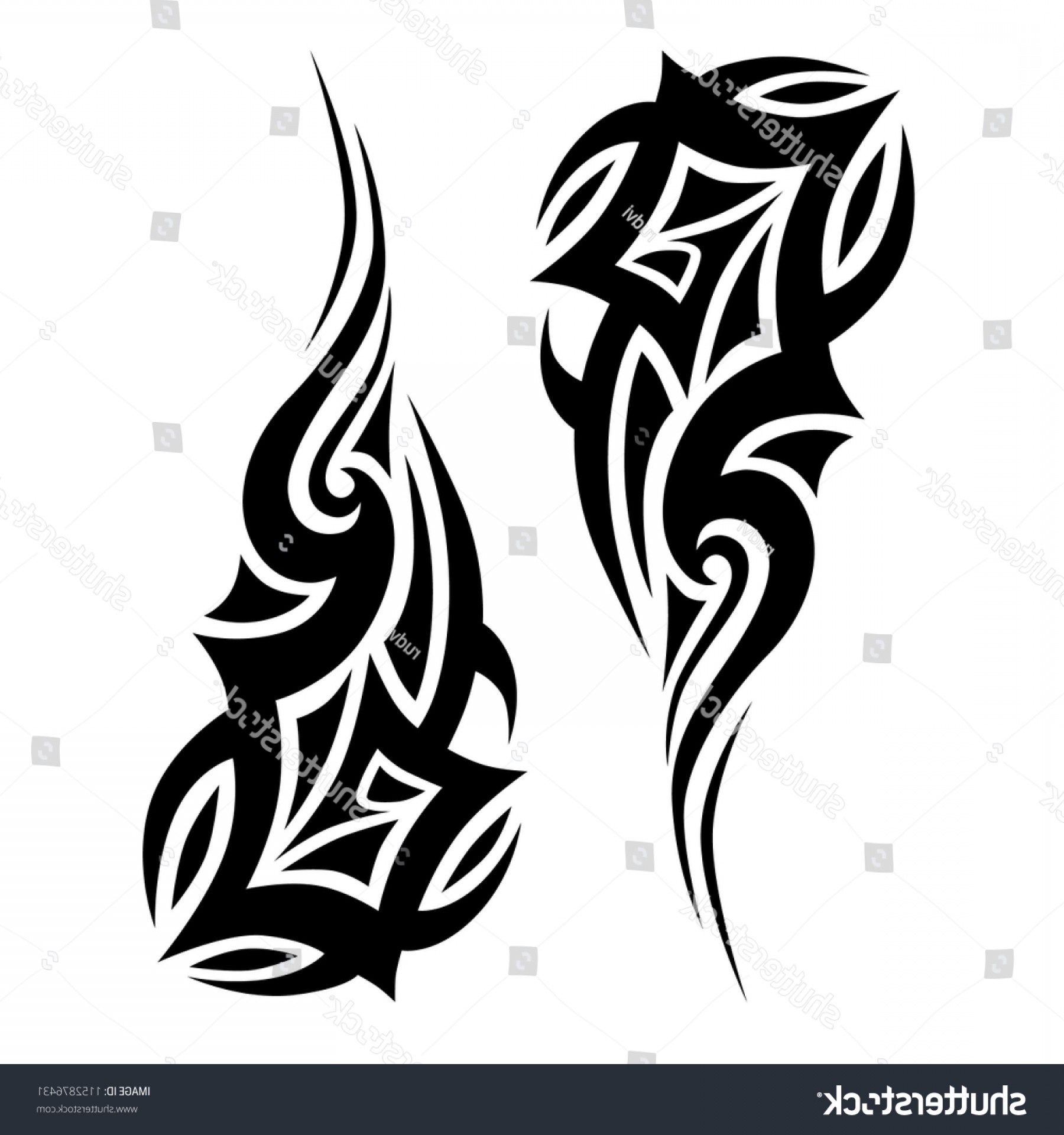 1800x1920 Tribal Pattern Tattoo Vector Art Design Wallkeeper