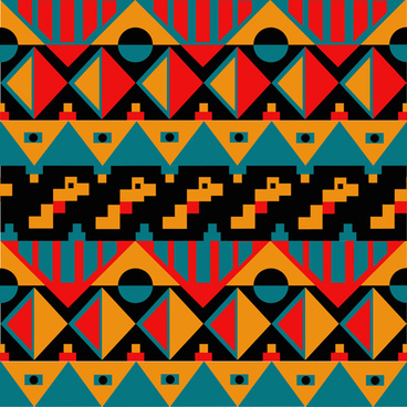 368x368 Tribal Pattern Free Vector Download