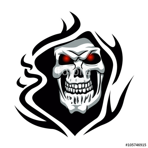500x500 Skull Tribal Tattoo Stock Image And Royalty Free Vector
