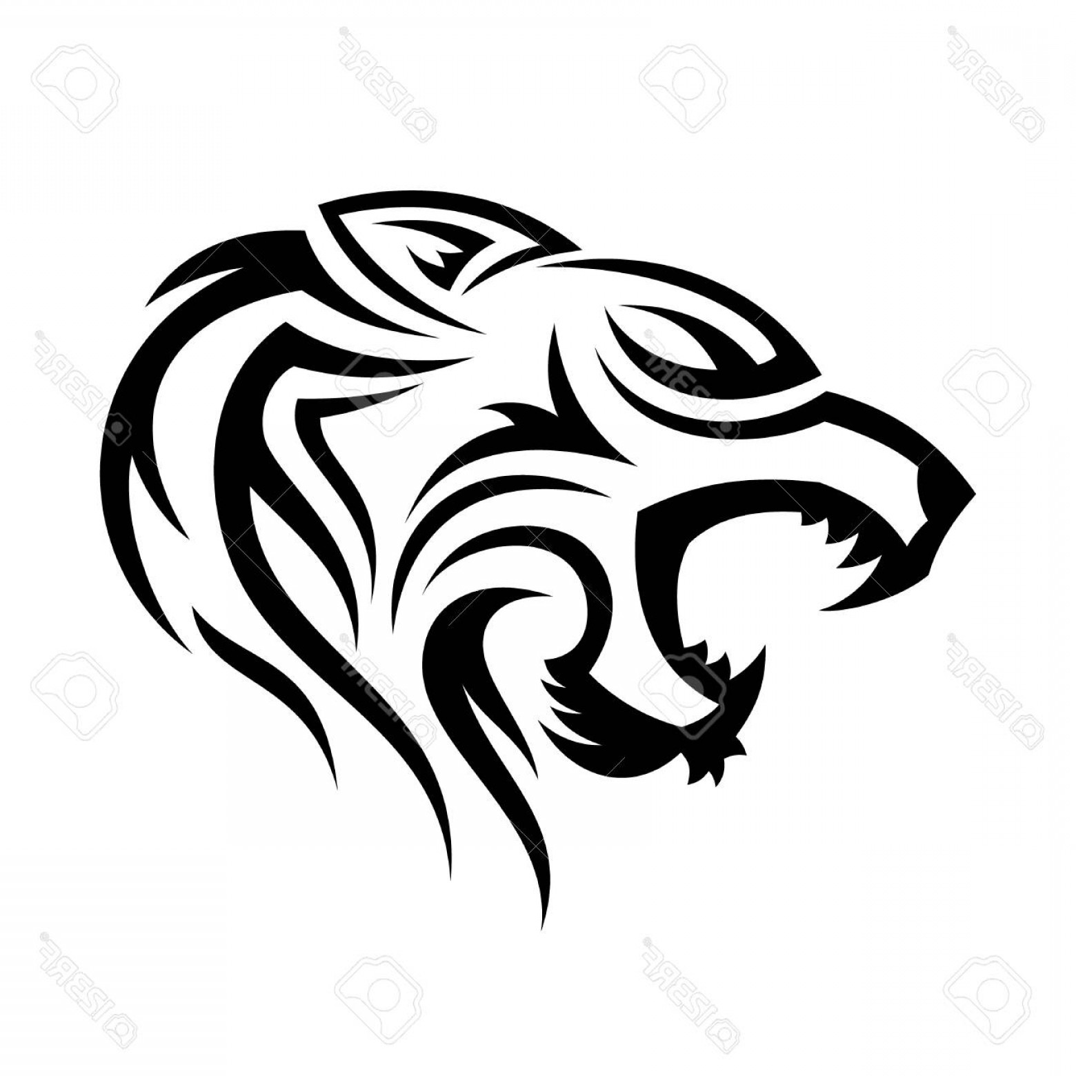 1560x1560 Tribal Tattoo Tiger Vector Hoodamathrun