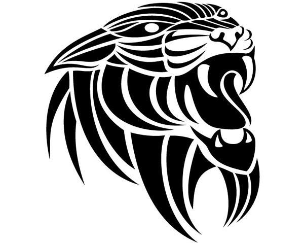 600x479 Panthera Tribal Vector