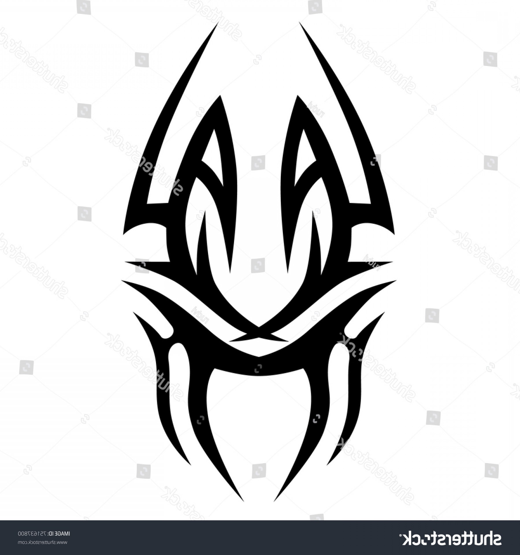 1800x1920 Tattoo Tribal Vector Design Simple Logo Soidergi
