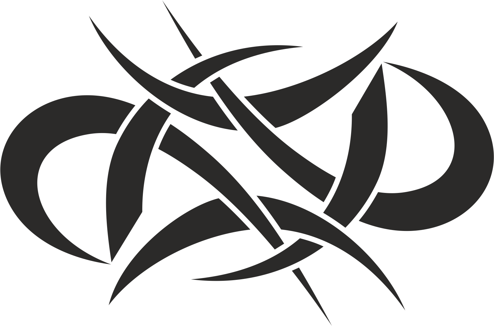 1587x1046 Abstract Tattoo Tribal Vector Design Free Vector Cdr Download