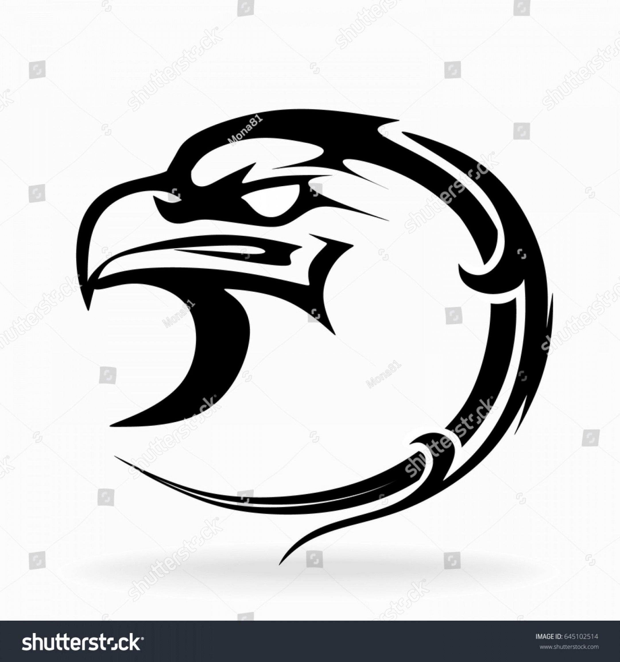 2160x2304 Eagle On White Background Tribal Vector Cqrecords