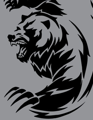 300x387 Tribal Back Tattoo Clip Art Drawings Tribal Bear, Tribal Bear