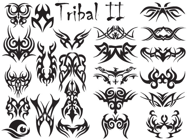 600x447 Tribal Vector Set Download Free Vector Art Free Vectors