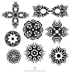 300x300 Free Tribal Vector Tattoo Designs