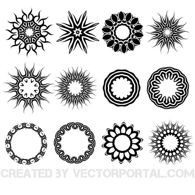 660x660 Free Tribal Vectors