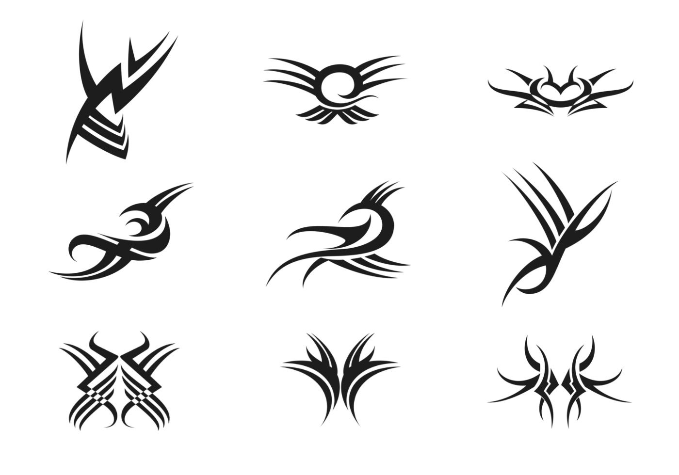 1400x980 Tribal Band Vector Art Free Images