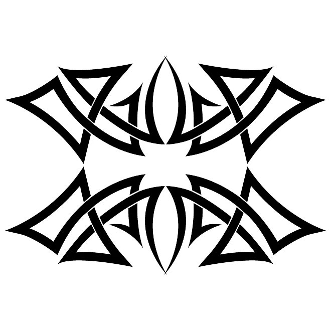 660x660 Tribal Ornament Element Free Vector