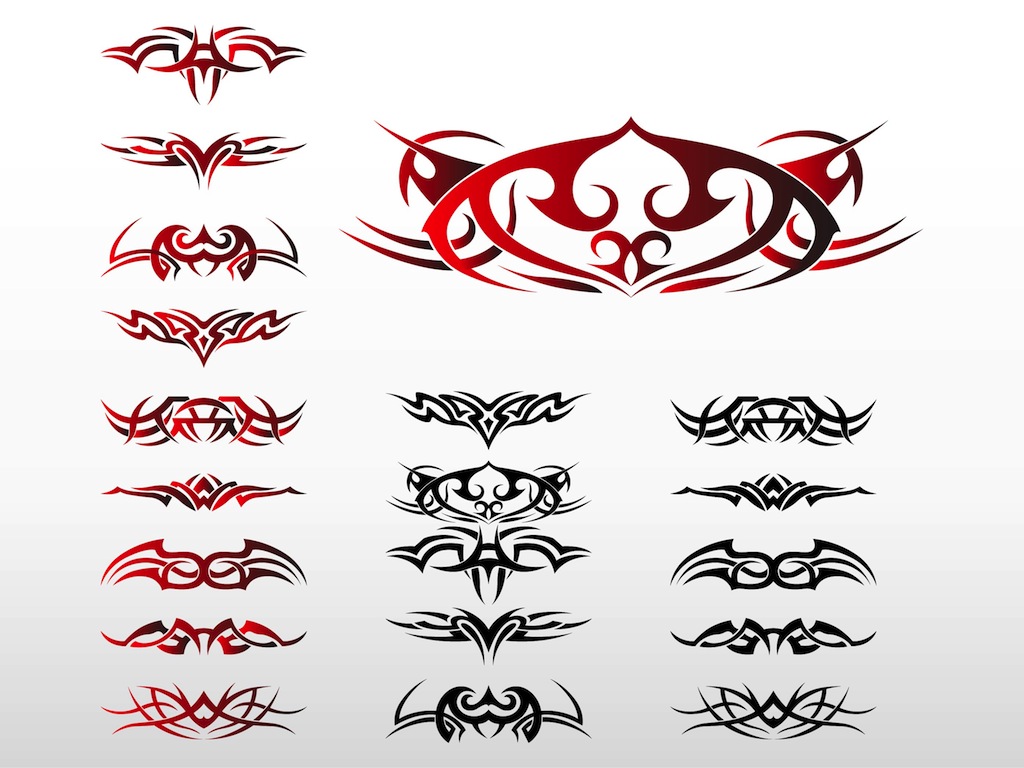 1024x768 Tribal Vector Designs Images
