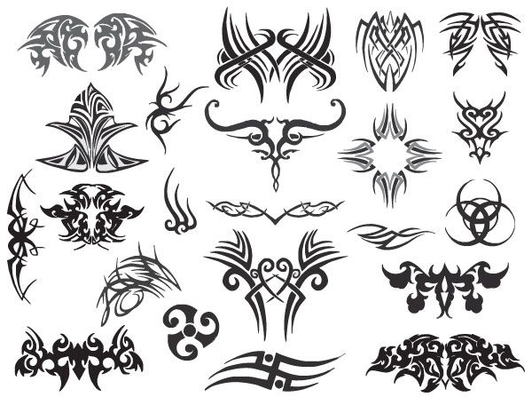 600x447 Tribal Vector Set Free Vectors Vector Free, Vector Free