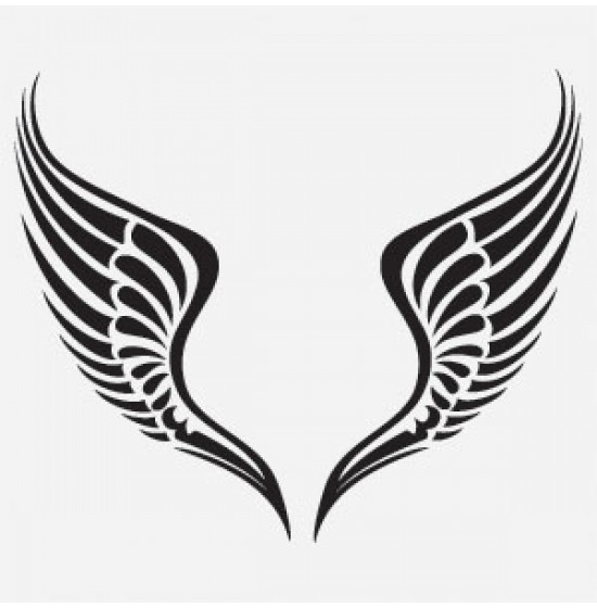 550x560 Free Tribal Wing Vector