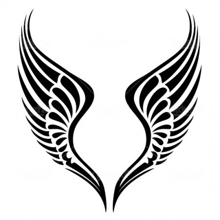 450x450 Tattoo Ideas Tribal Wings, Wings