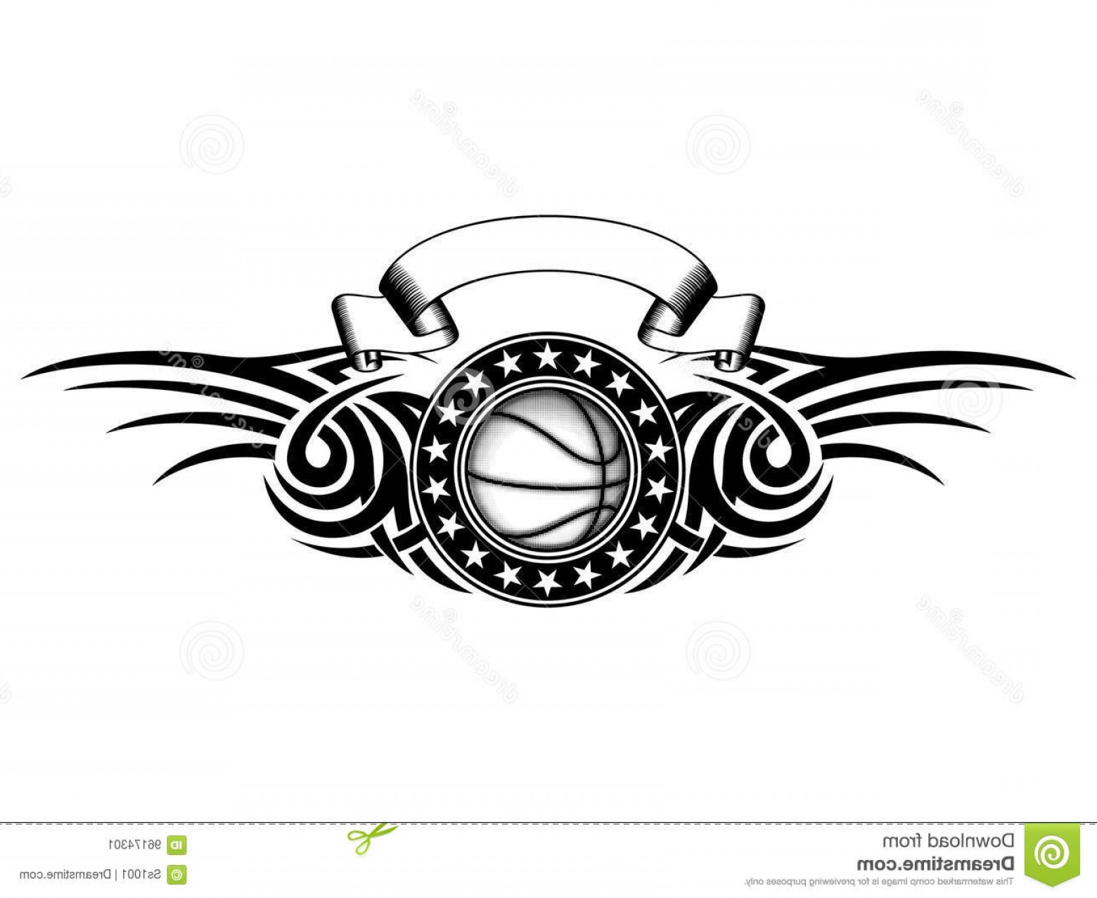 1560x1276 Stock Illustration Basketball Tribal Abstract Vector Illustration