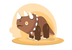 Triceratops Free Vector Art 286x200 Triceratops Free Vector Art