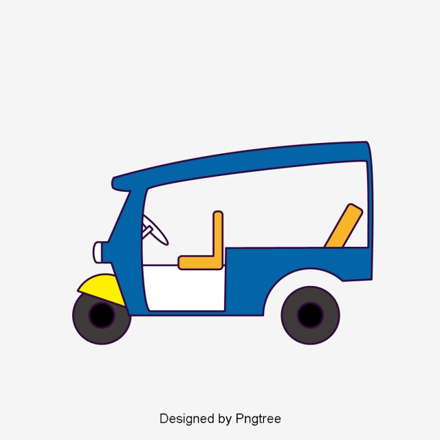 640x640 Cartoon Tricycle, Vehicle, Tricycle, Sketches Png And Vector