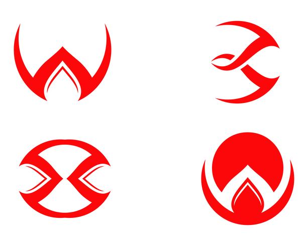 613x490 Magic Trident Logo And Symbols Template Vector