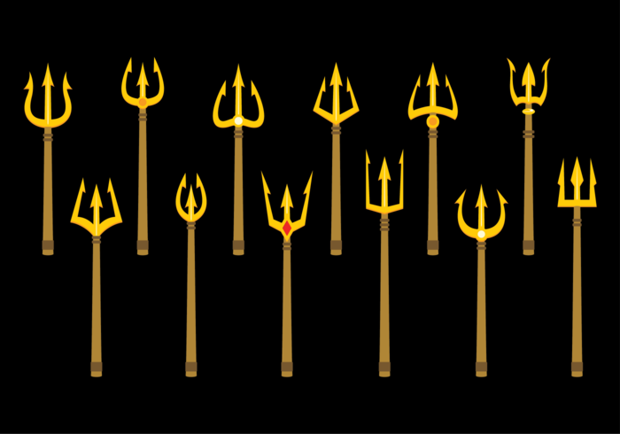 700x490 Poseidon Trident Vector