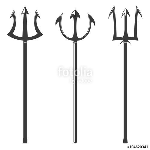 500x500 Trident Vector Illustration Stock Image And Royalty Free Vector