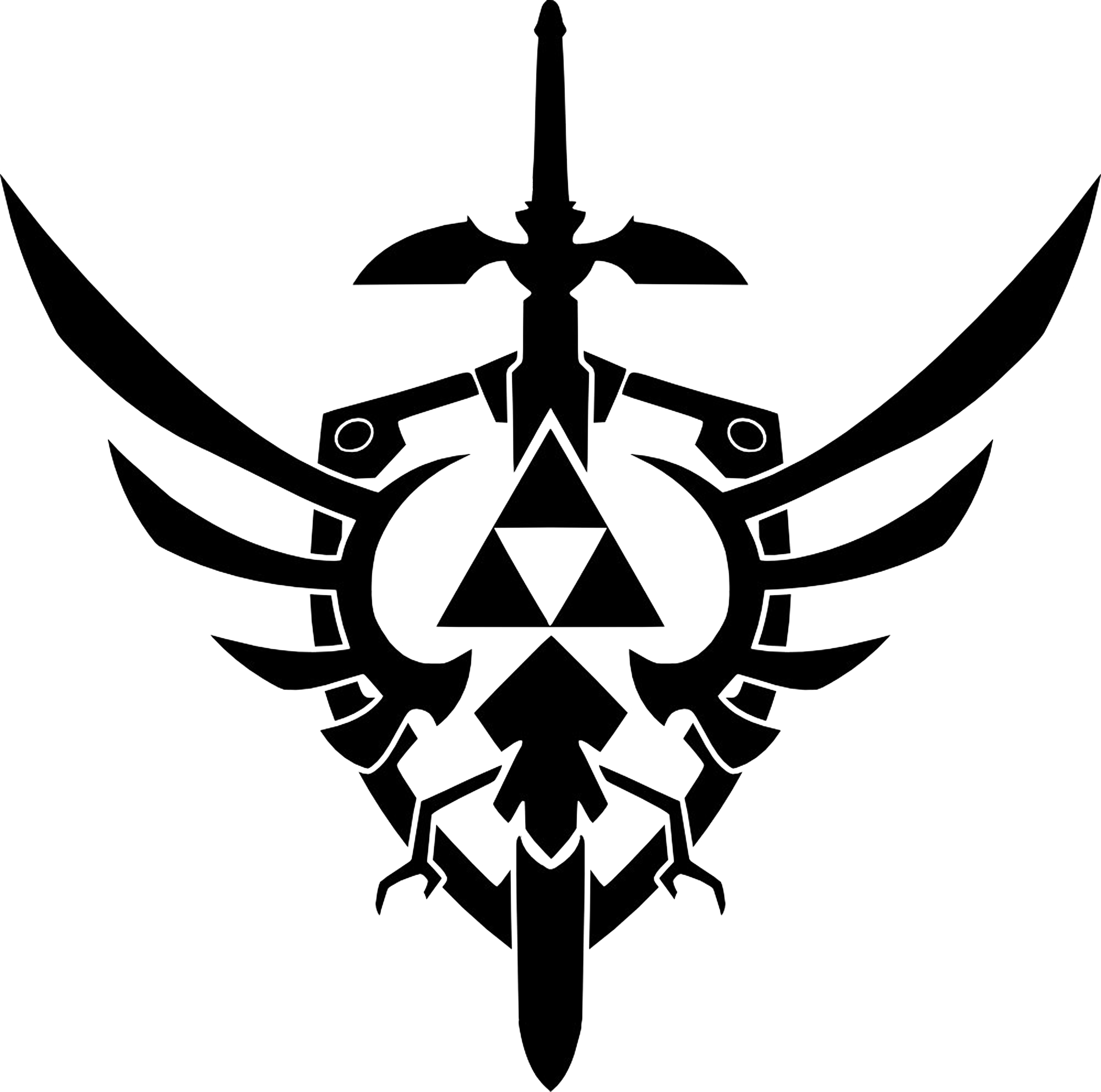 Maybe As A Tattoo Triforce Design Vector 3000x2973 Maybe As A Tattoo Triforce Design Vector