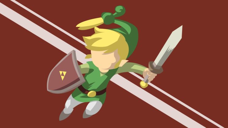 The Legend Of Zelda Minish Cap, Vector Art, Red, Green, Link 748x421 The Legend Of Zelda Minish Cap, Vector Art, Red, Green, Link