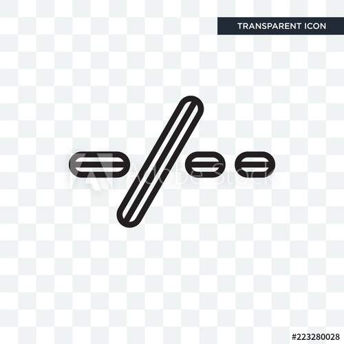 500x500 Trim Vector Icon Isolated On Transparent Background, Trim Logo