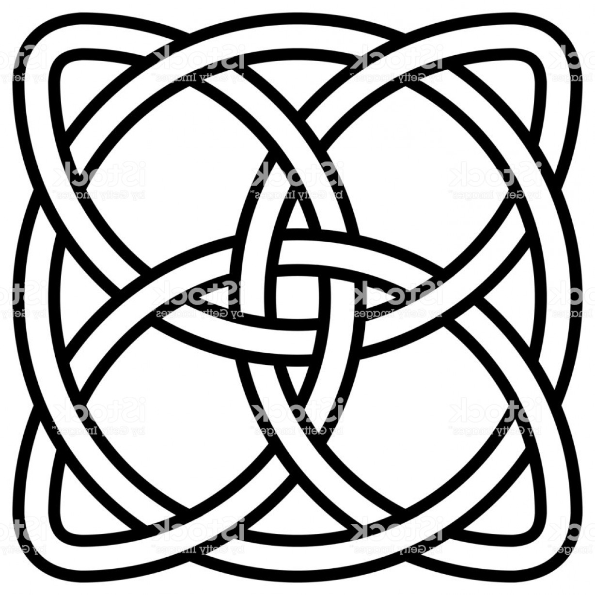 Trinity Knot Vector at Vectorified.com | Collection of Trinity Knot ...