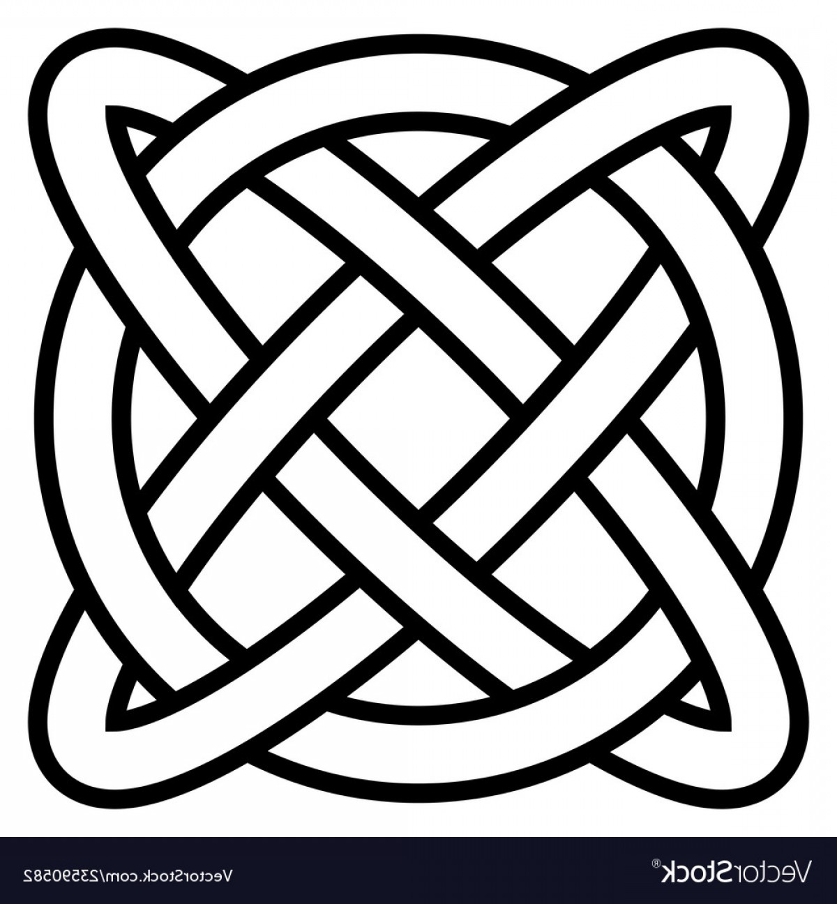 Trinity Knot Vector at Vectorified.com | Collection of Trinity Knot ...