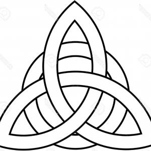 300x300 Triquetra Wiccan Symbol Charmed Celtic Pagan Trinity Knots