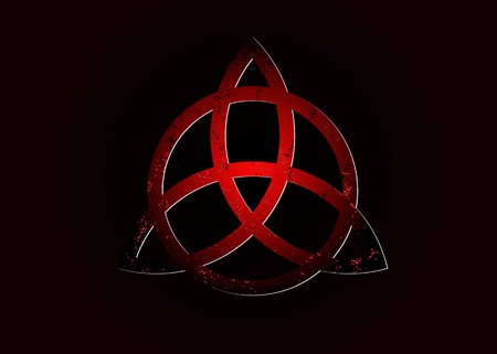450x321 Triquetra Logo, Trinity Knot, Wiccan Symbol For Protection