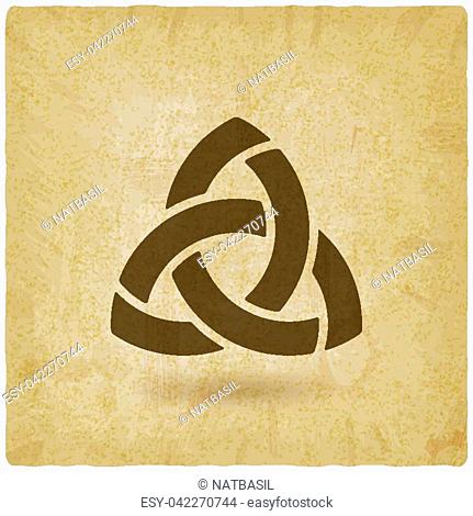 431x470 Celtic Trinity Knot Triquetra Stock Photos And Images Age Fotostock