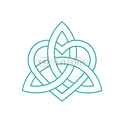 Vector Icon Celtic Knot, Triquetra Cross Or Trinity Symbol 400x400 Vector Icon Celtic Knot, Triquetra Cross Or Trinity Symbol