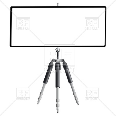 Empty Screen On Tripod Vector Image Of Objects Robertosch 400x400 Empty Screen On Tripod Vector Image Of Objects Robertosch