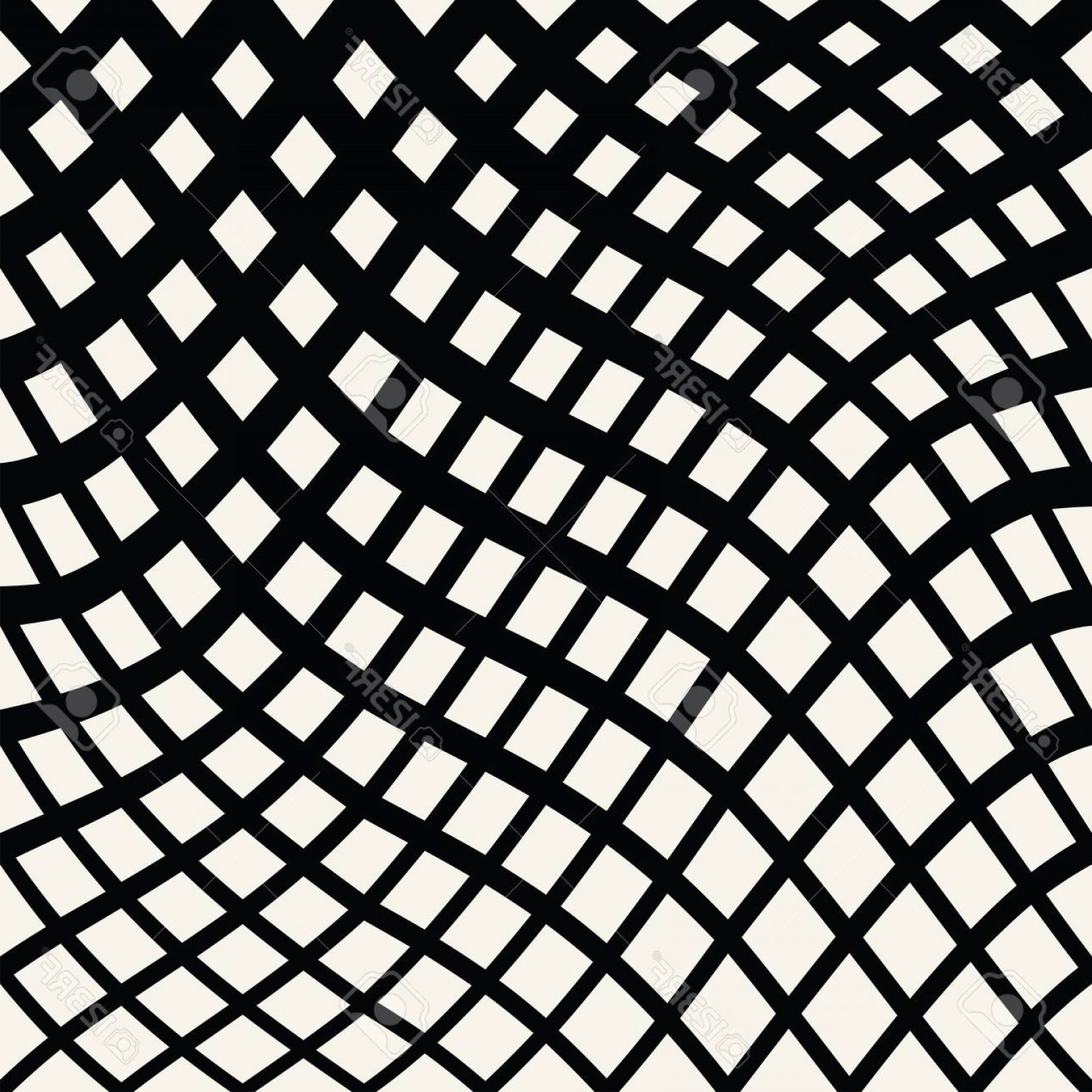 1560x1560 Photostock Vector Abstract Geometric Trippy Black And White