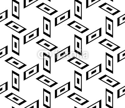 400x346 Vector Modern Seamless Geometry Pattern Trippy, Black And White