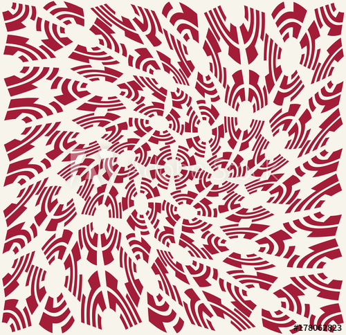 500x484 Abstract Seamless Geometric Circles Trippy Vector Pattern